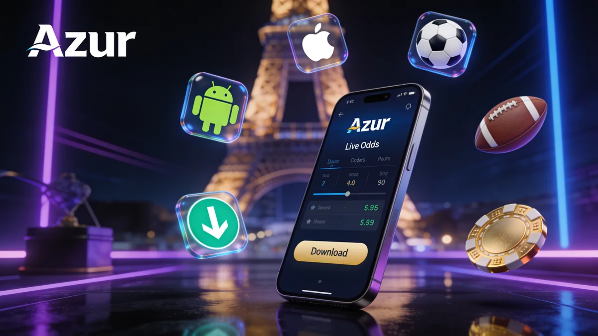 À propos de l'application mobile Azur Casino pour les joueurs en France