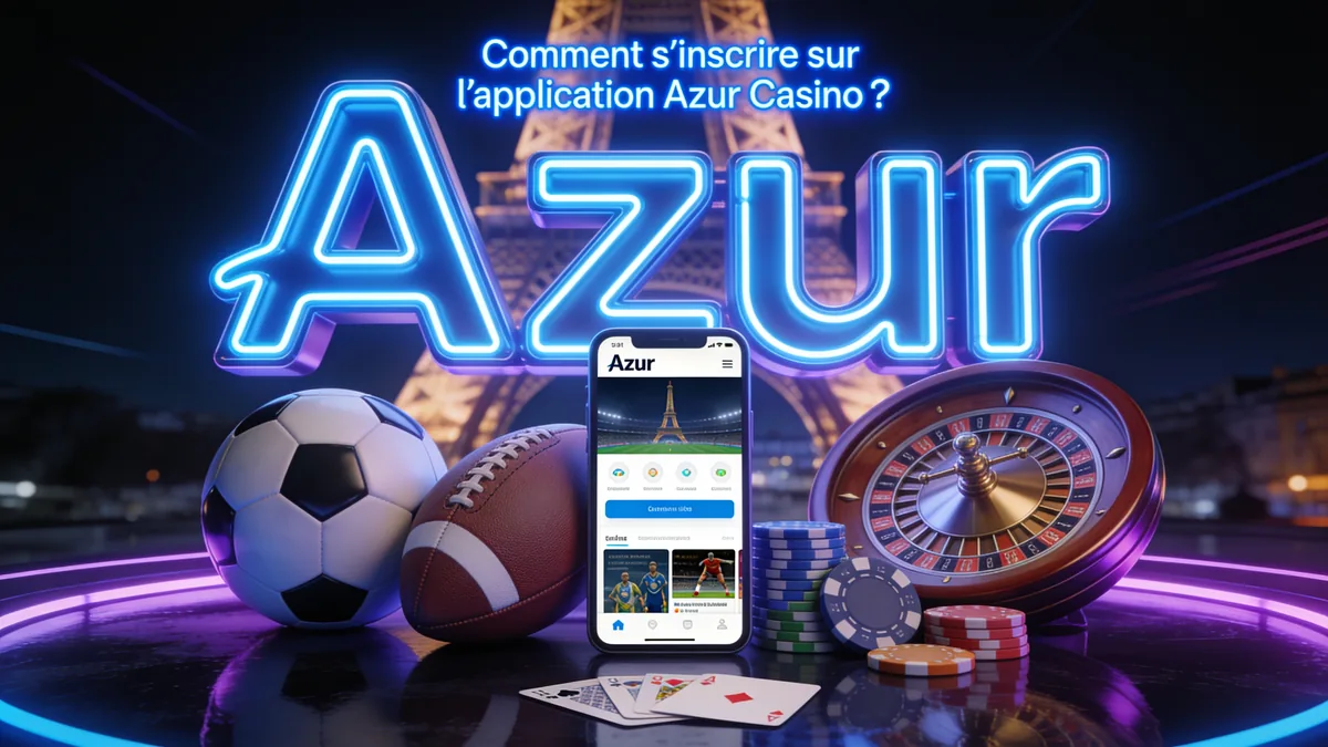 Comment s’inscrire sur l’application Azur Casino ? — azur casino en France
